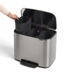 Brabantia Bo Pedaalemmer 33 Liter (3x11 Liter) - 232012