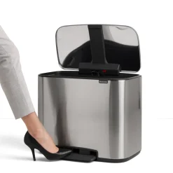 Brabantia Bo Pedaalemmer 33 Liter (3x11 Liter) - 232012
