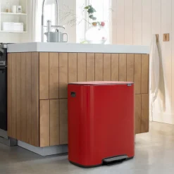Brabantia Bo Pedaalemmer 34 Liter (11+23 Liter) - 232000 Outlet
