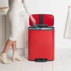 Brabantia Bo Pedaalemmer 34 Liter (11+23 Liter) - 232000 Outlet