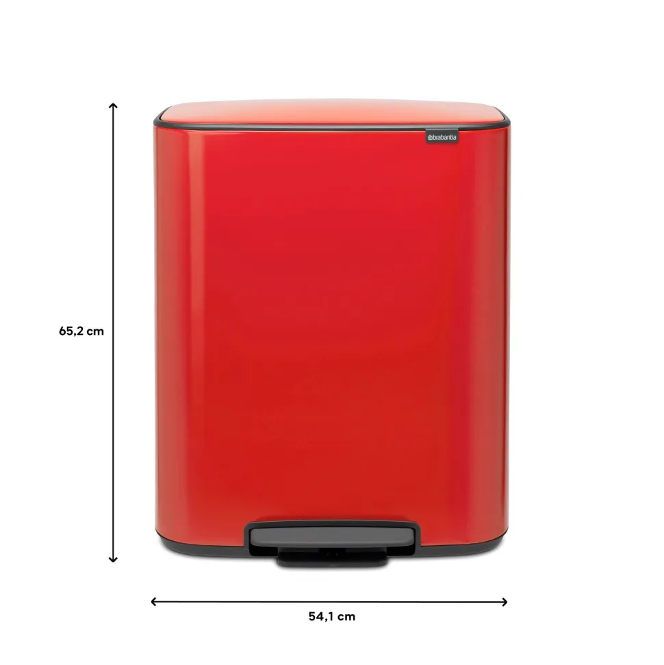 Brabantia Bo Pedaalemmer 34 Liter (11+23 Liter) - 232000 Outlet