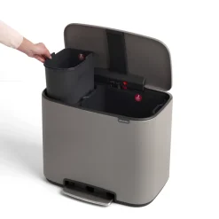 Brabantia Bo Pedaalemmer 34 Liter (11+23 Liter) - 232006 Online
