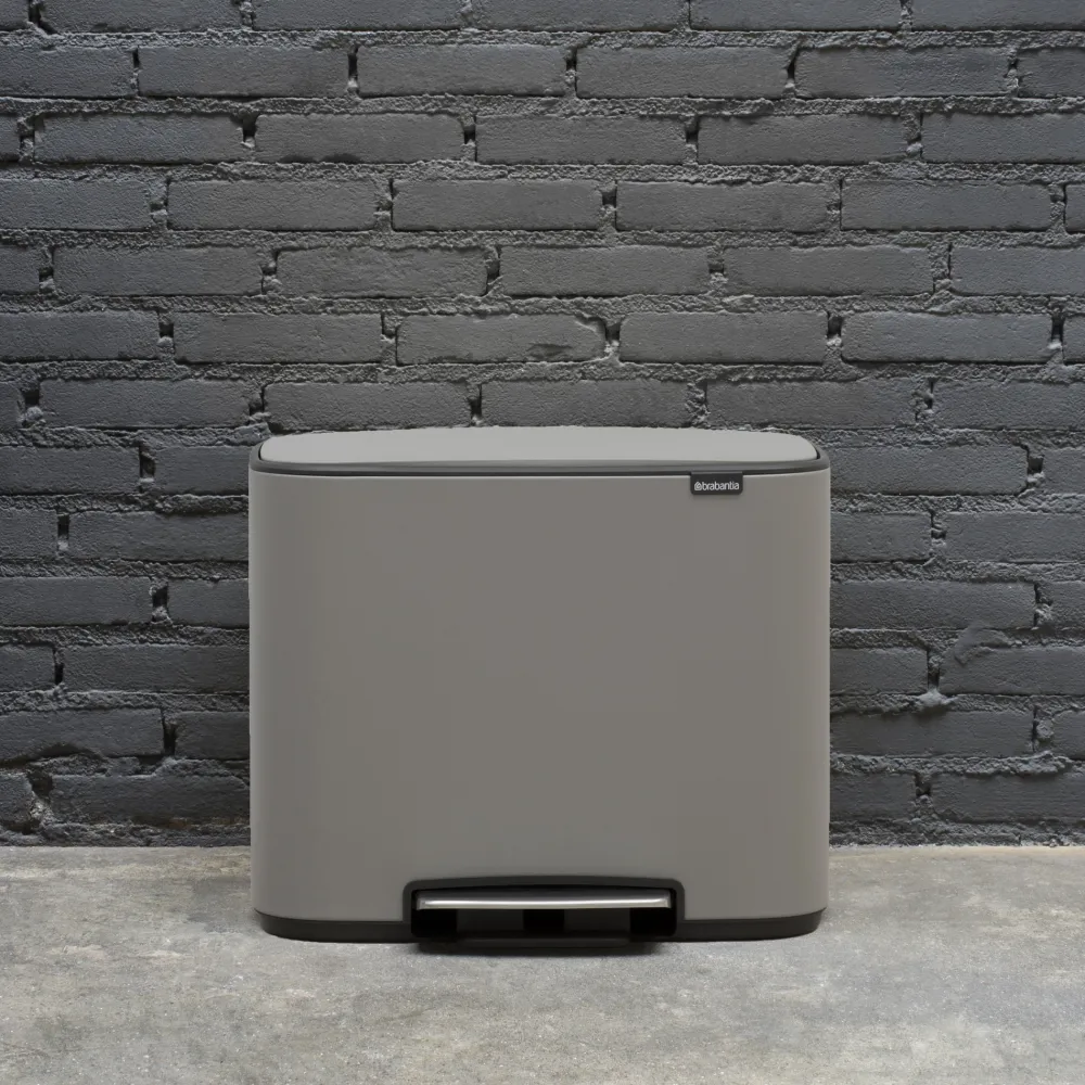 Brabantia Bo Pedaalemmer 34 Liter (11+23 Liter) - 232006 Online