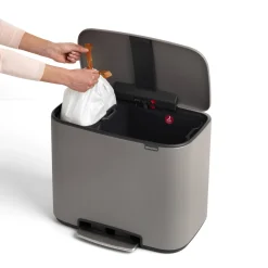Brabantia Bo Pedaalemmer 34 Liter (11+23 Liter) - 232006 Online