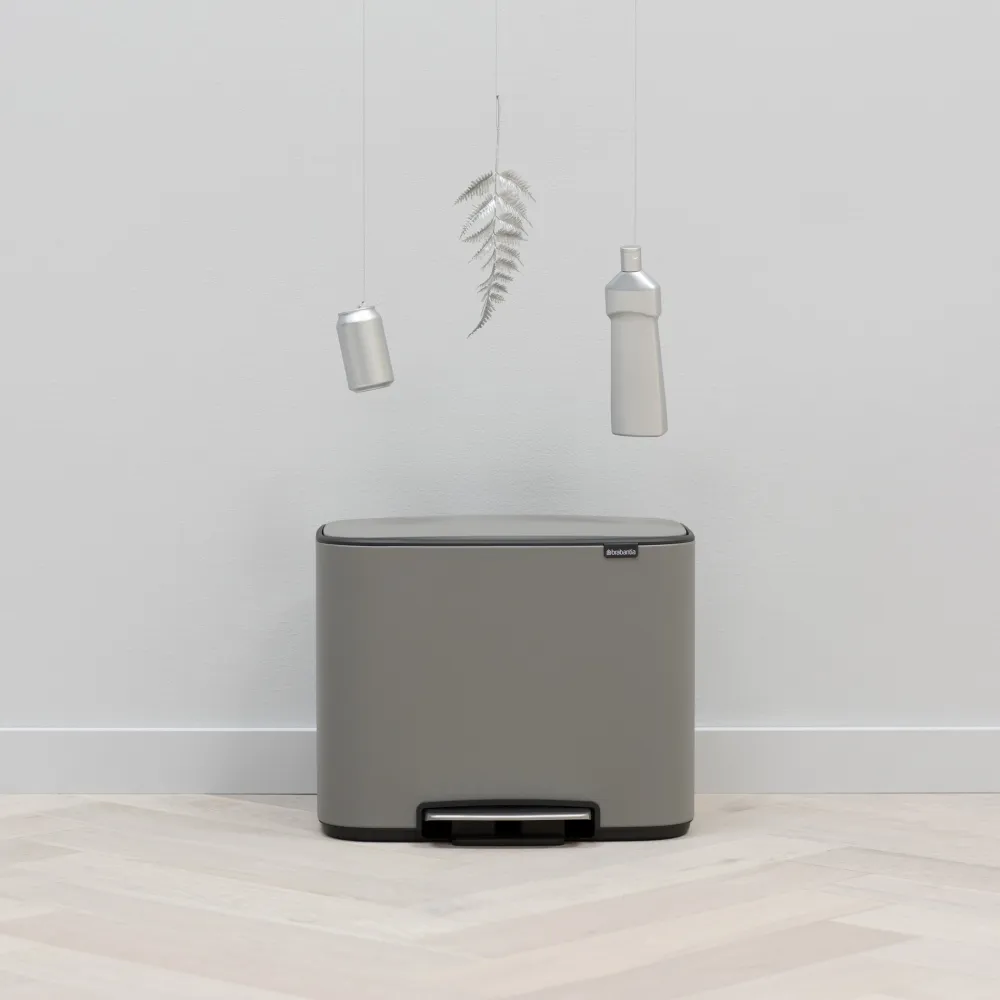 Brabantia Bo Pedaalemmer 34 Liter (11+23 Liter) - 232006 Online
