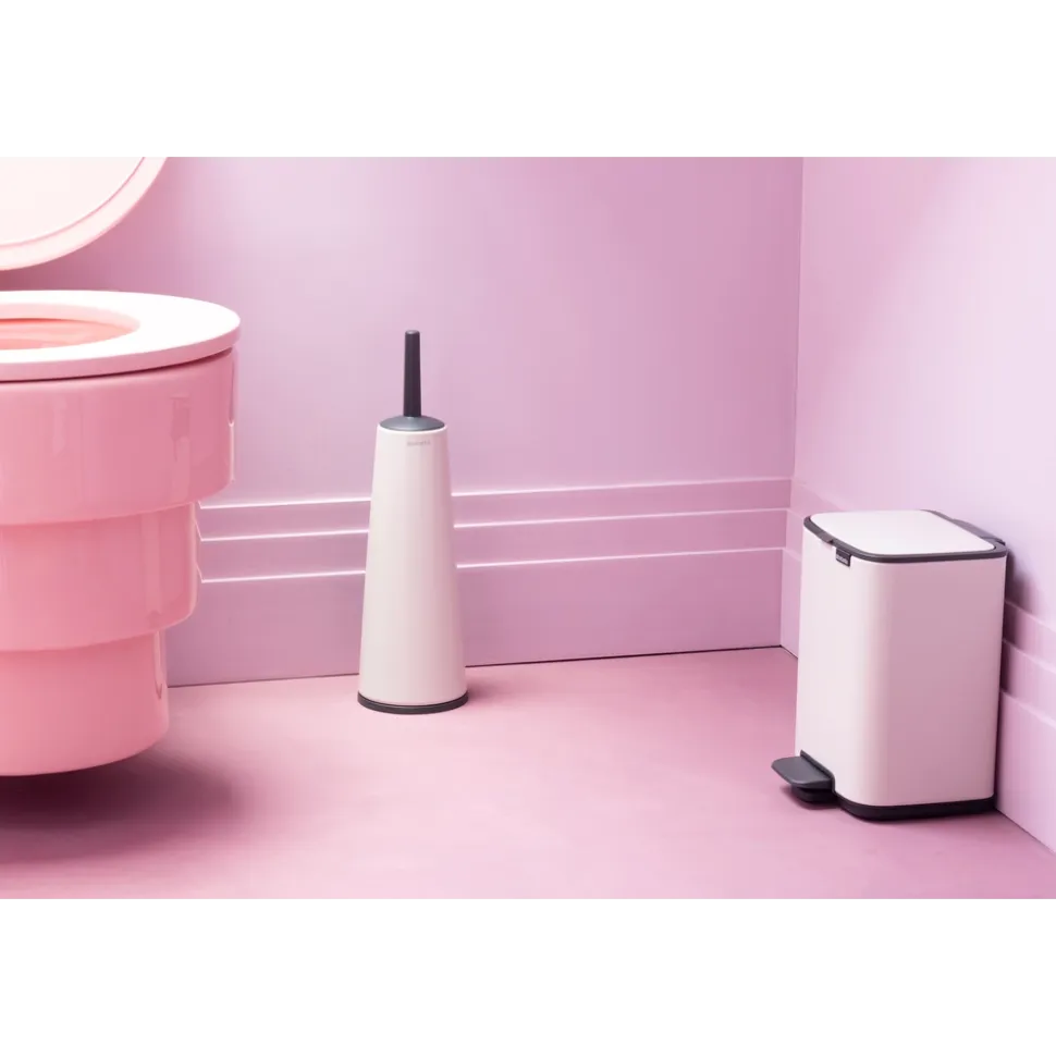 Brabantia Bo Pedaalemmer 4L, kunststof binnenemmer - White