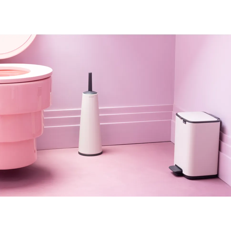 Brabantia Bo Pedaalemmer 4L, kunststof binnenemmer - White