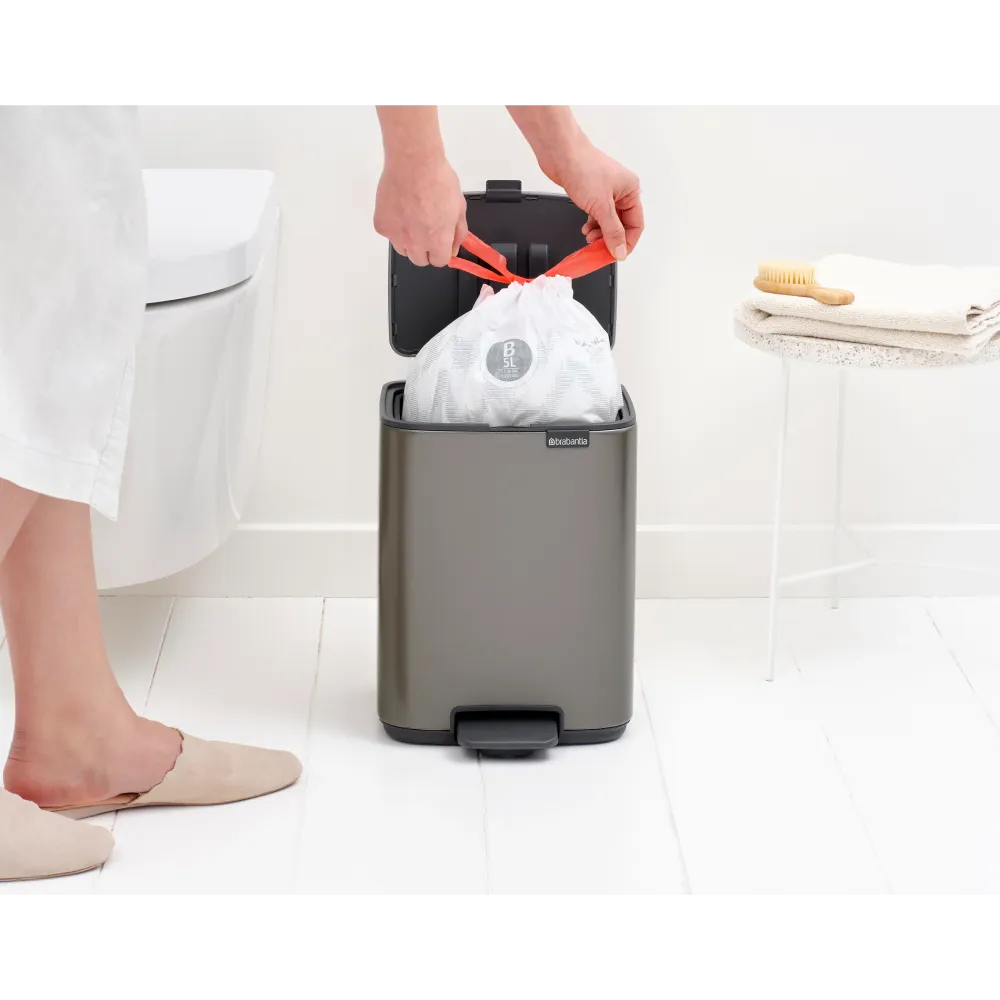 Brabantia Bo Pedaalemmer kunststof binnenemmer - Platinum Online