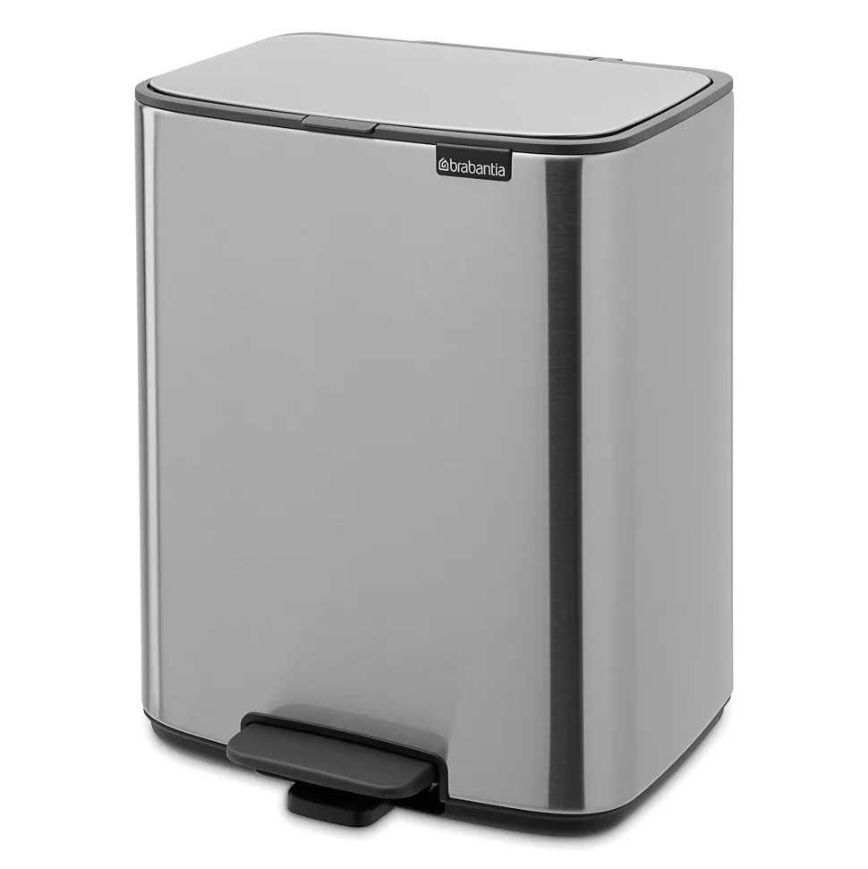 Brabantia Bo Pedaalemmer 12 L - Matt Steel