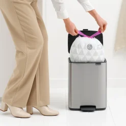 Brabantia Bo Pedaalemmer 12 L - Matt Steel