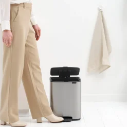 Brabantia Bo Pedaalemmer 12 L - Matt Steel