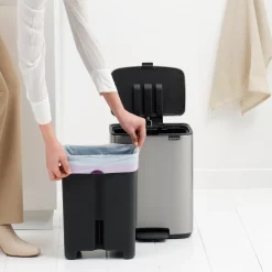 Brabantia Bo Pedaalemmer 12 L - Matt Steel