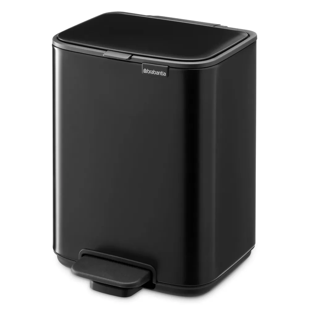 Brabantia Bo Pedaalemmer - Matt Black