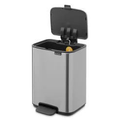 Brabantia Bo Pedaalemmer - Matt Steel Outlet
