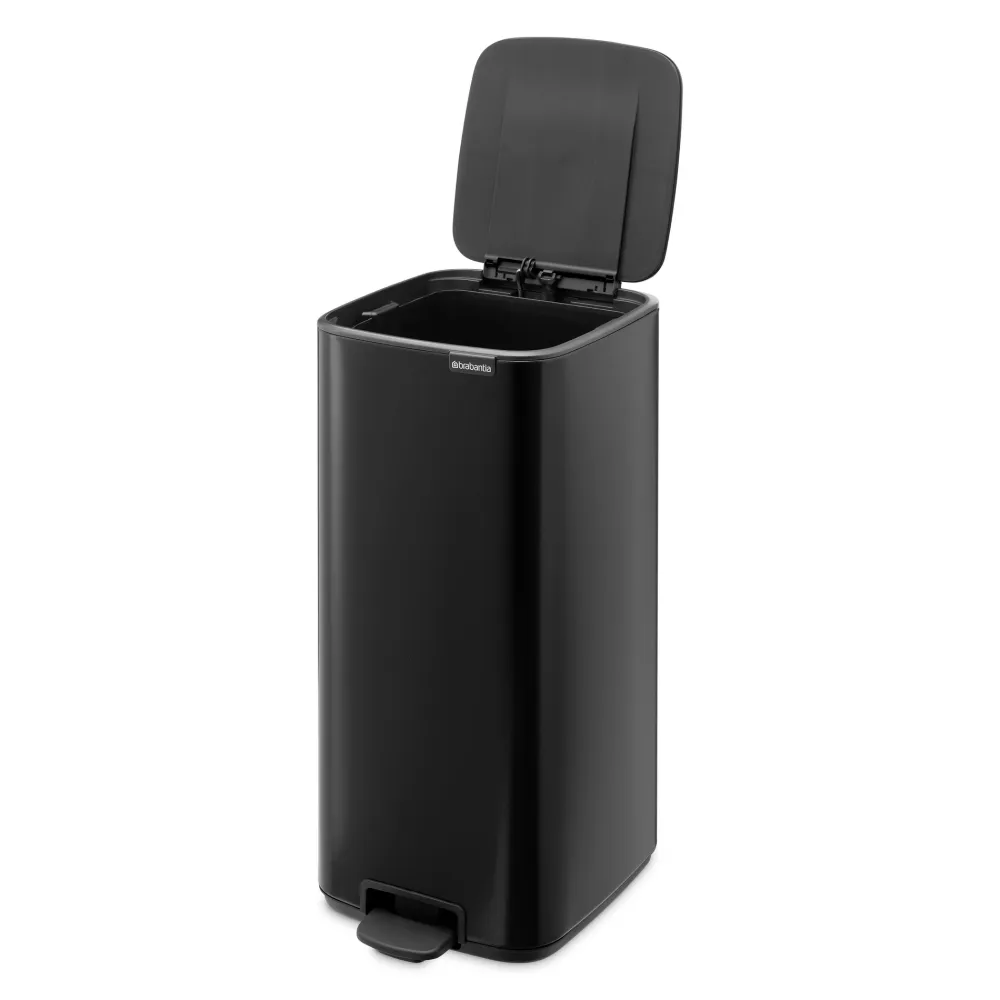 Brabantia Bo Pedaalemmer - Matt Black Best