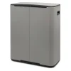 Brabantia Bo Pedaalemmer 2 x 30 L - Mineral Concrete Grey