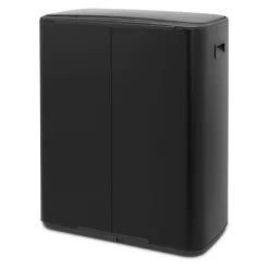Brabantia Bo Pedaalemmer 2 x 30 L - Zwart