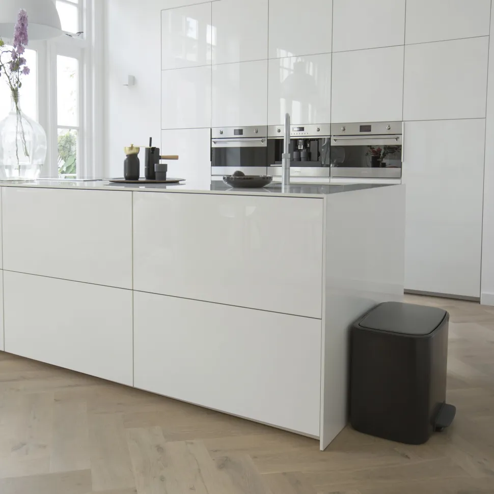 Brabantia Bo Pedaalemmer 3 x 11 L - Zwart