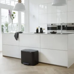 Brabantia Bo Pedaalemmer 3 x 11 L - Zwart