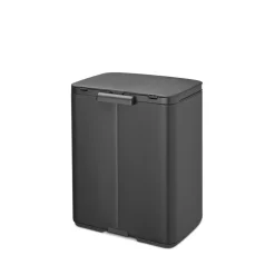 Brabantia Bo Prullenbak 12 L - Mineral Infinite Grey
