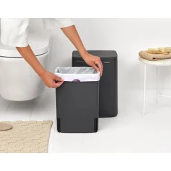 Brabantia Bo Prullenbak 12 L - Mineral Infinite Grey