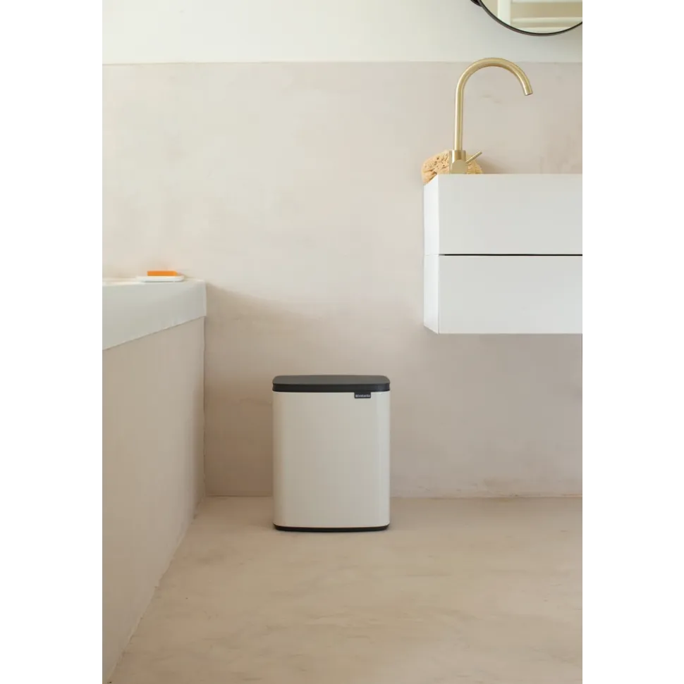 Brabantia Bo Prullenbak 12 L- Soft Beige