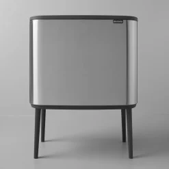 Brabantia Bo Touch Bin Afvalemmer 33 Liter (3x11 Liter) Vingerafdrukvrij