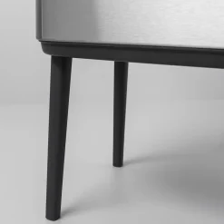 Brabantia Bo Touch Bin Afvalemmer 11 + 23 L - Vingerafdrukvrij - Zilver Sale