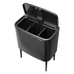 Brabantia Bo Touch Bin Afvalemmer 3 x 11 Liter - Confident Grey Best