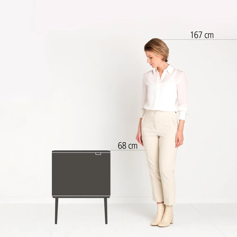 Brabantia Bo Touch Bin Platinum Online
