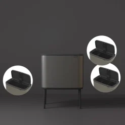 Brabantia Bo Touch Bin Platinum Online