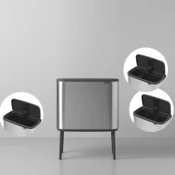 Brabantia Bo Touch Bin Afvalemmer 36 Liter Vingerafdrukvrij Sale