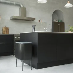 Brabantia Bo Touch Bin Afvalemmer 11 + 23 L - Zwart