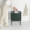 Brabantia Bo Touch Bin Afvalemmer 3 x 11 L - Pine Green