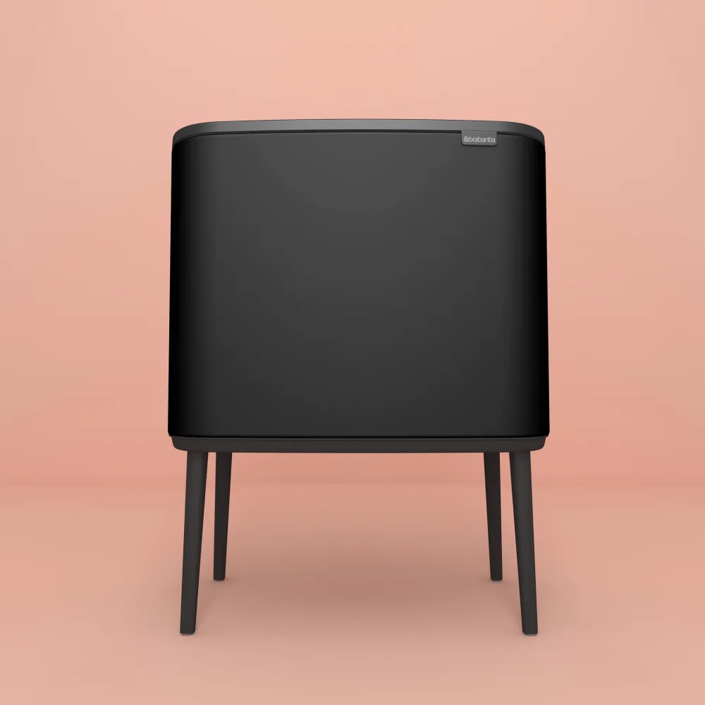 Brabantia Bo Touch Bin Afvalemmer 3 x 11 L - Zwart Best