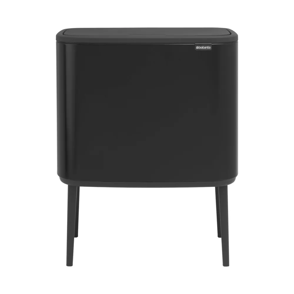 Brabantia Bo Touch Bin Afvalemmer 3 x 11 L - Zwart Best