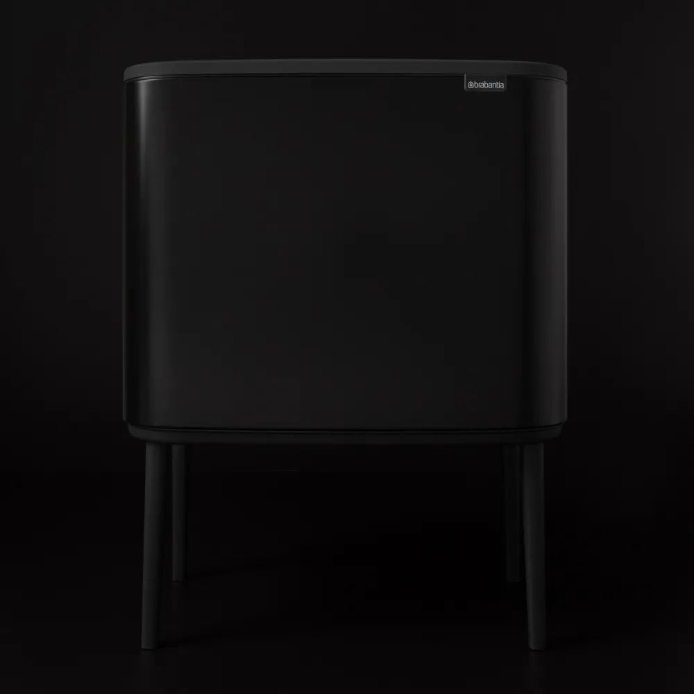 Brabantia Bo Touch Bin Afvalemmer 3 x 11 L - Zwart Best