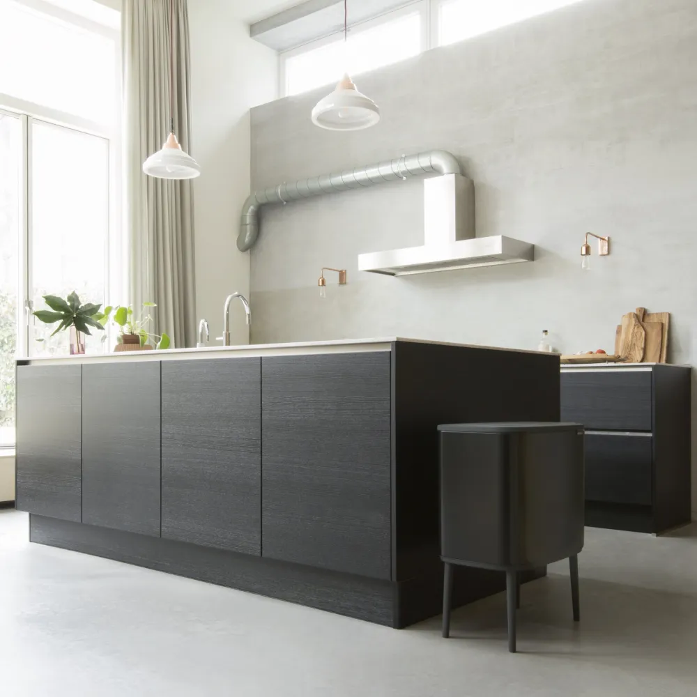 Brabantia Bo Touch Bin Afvalemmer 3 x 11 L - Zwart Best