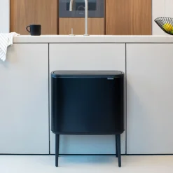 Brabantia Bo Touch Bin Afvalemmer 3 x 11 L - Zwart Best
