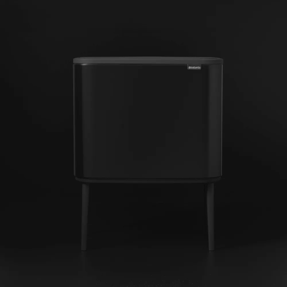 Brabantia Bo Touch Bin Afvalemmer 3 x 11 L - Zwart Best