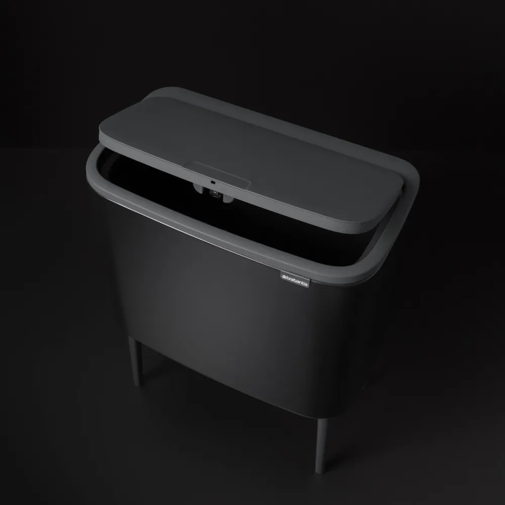 Brabantia Bo Touch Bin Afvalemmer 3 x 11 L - Zwart Best