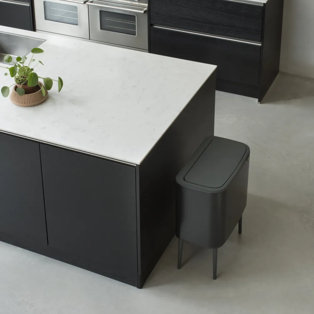 Brabantia Bo Touch Bin Afvalemmer 3 x 11 L - Zwart Best