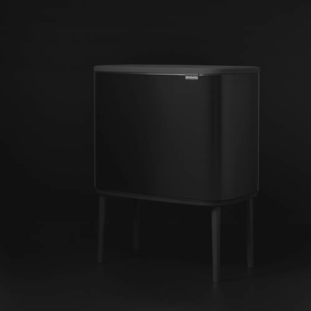 Brabantia Bo Touch Bin Afvalemmer 3 x 11 L - Zwart Best