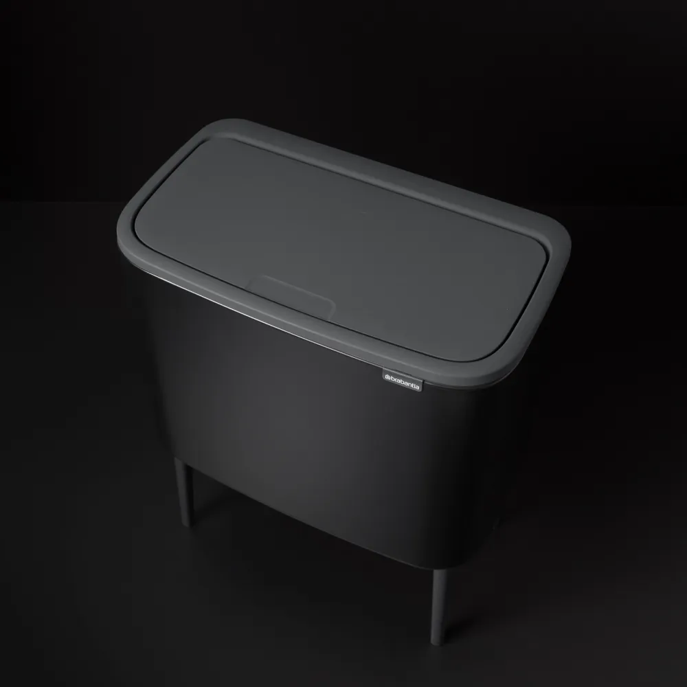 Brabantia Bo Touch Bin Afvalemmer 3 x 11 L - Zwart Best
