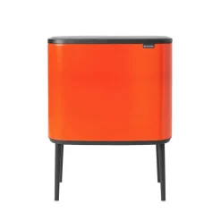 Brabantia Bo Touch Bin Afvalemmer 34 Liter (11+23 Liter) - Orange
