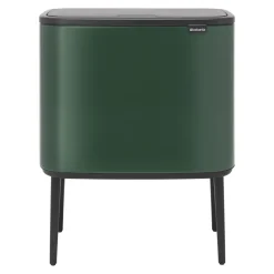 Brabantia Bo Touch Bin Afvalemmer 11 + 23 L - Pine Green
