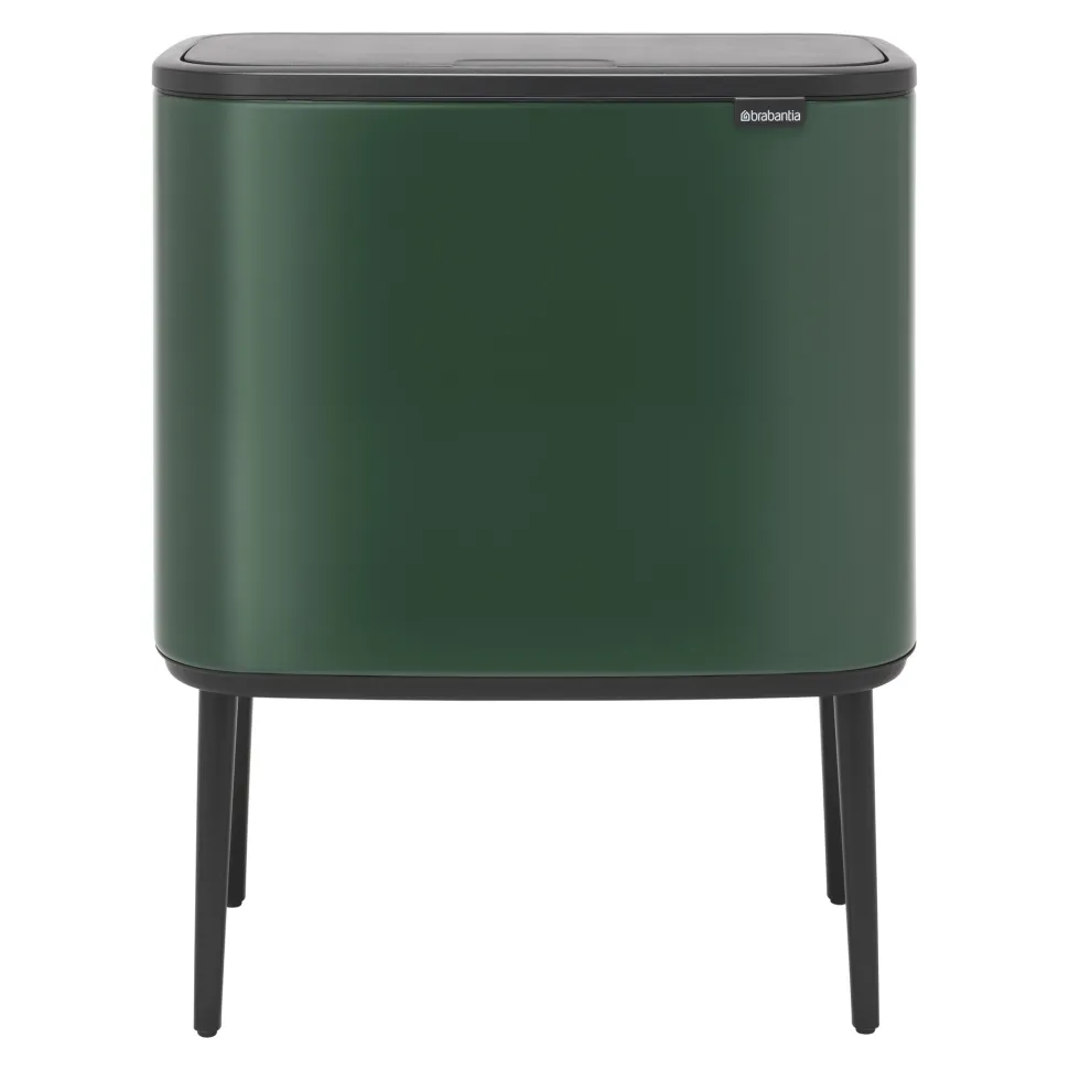 Brabantia Bo Touch Bin Afvalemmer 11 + 23 L - Pine Green