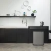 Brabantia Bo Touch Bin Afvalemmer 2 x 30 L - Mineral Concrete Grey Outlet