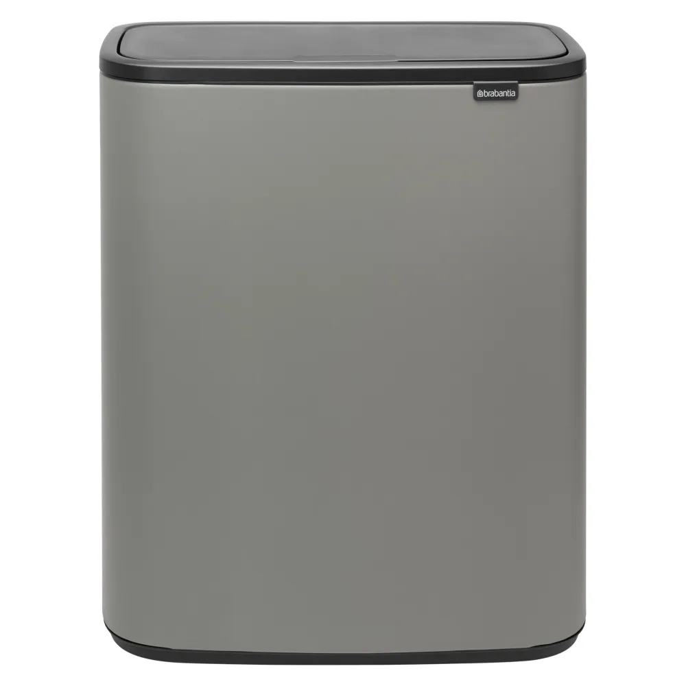 Brabantia Bo Touch Bin Afvalemmer 2 x 30 L - Mineral Concrete Grey Outlet