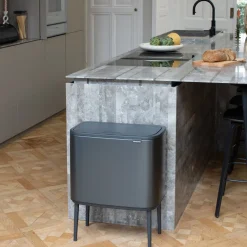 Brabantia Bo Touch Bin Afvalemmer 36 Liter - Confident Grey Online